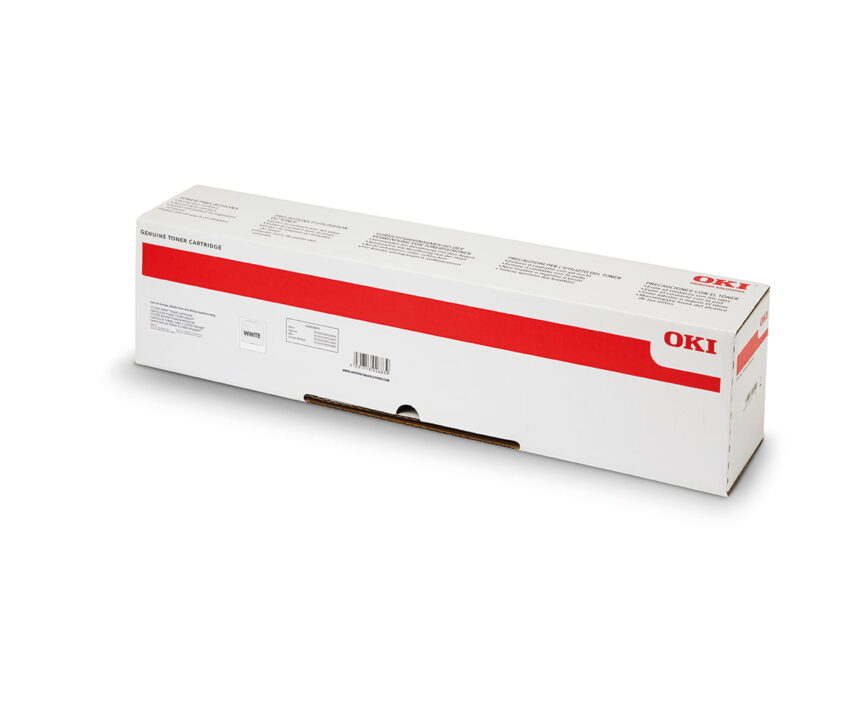 OKI Pro9420WT Toner Wit Doos Achterkant