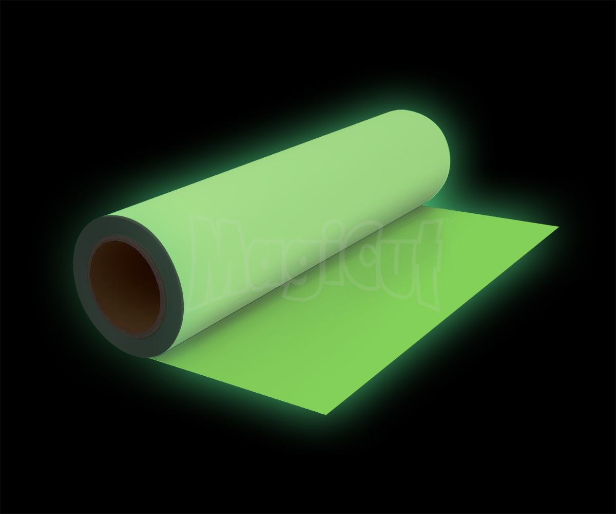 MagiCut Glow in the Dark Fluor Geel Donker