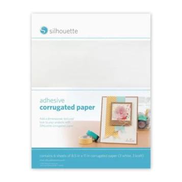 Silhouette Adhesive Corrugated Paper