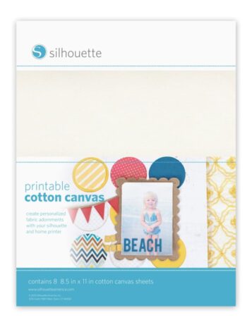Silhouette Sticker Sheets Cotton Canvas